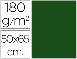 Cartulina Guarro 50x65cm. 185g/m² verde abeto